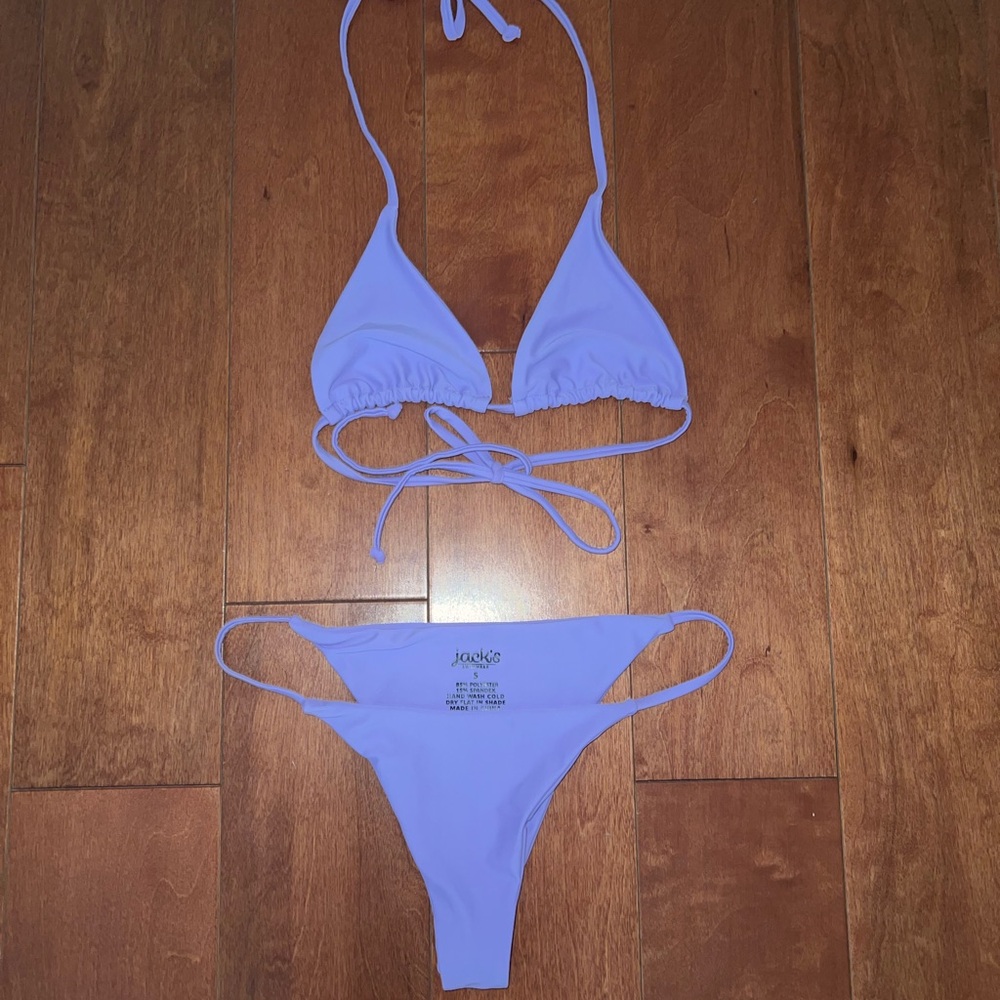 Jacks Surf Shop Lavender Bikini Set